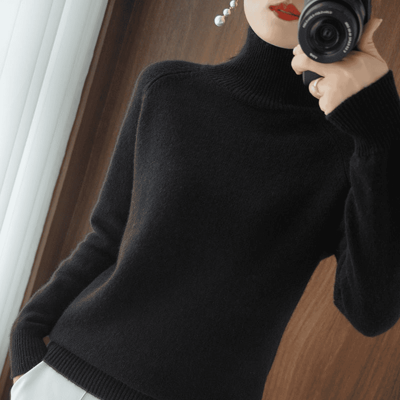 FULVIA | Eleganter Rollkragenpullover für Frauen