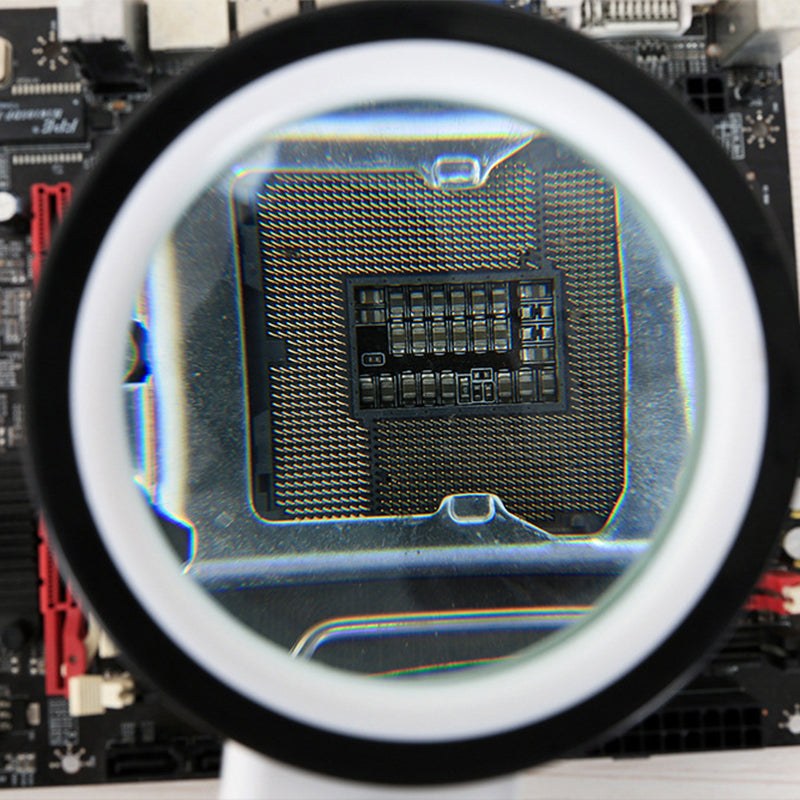 30x optischer Lupe mit LED -Licht 6