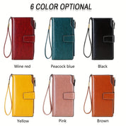 Dulce | RFID-sichere Reisetasche | Mehrfachfach Vintage Clutch