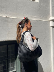 Eileen | Geflochtene Hobo-Tasche - Zeitlos & Vielseitig