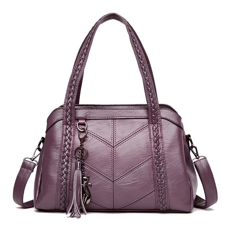 Lila | Vielseitige Quaste Crossbody Tasche