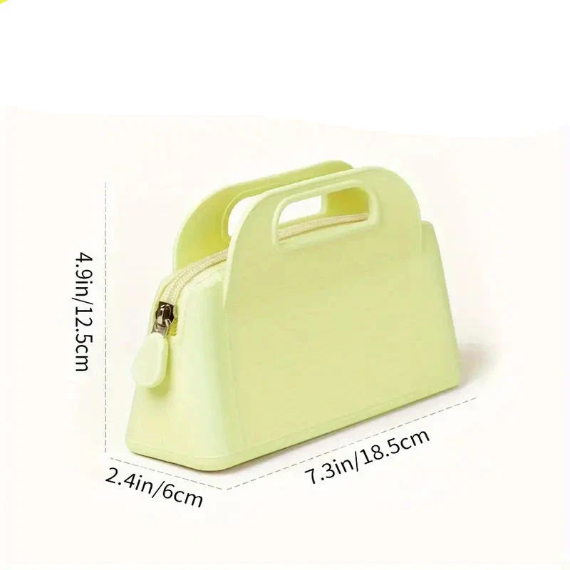 Greta | Strapazierfähige Silikon-Kosmetiktasche