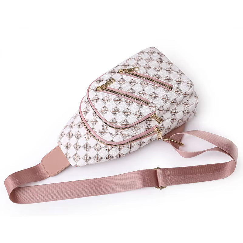 Emma | Leder Damen Sling Schultertasche