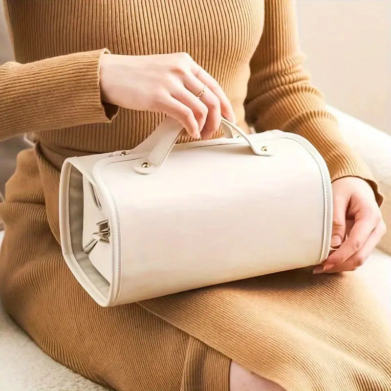 Luzille | Faltbare Kosmetiktasche mit mehreren Fächern zum Aufhängen