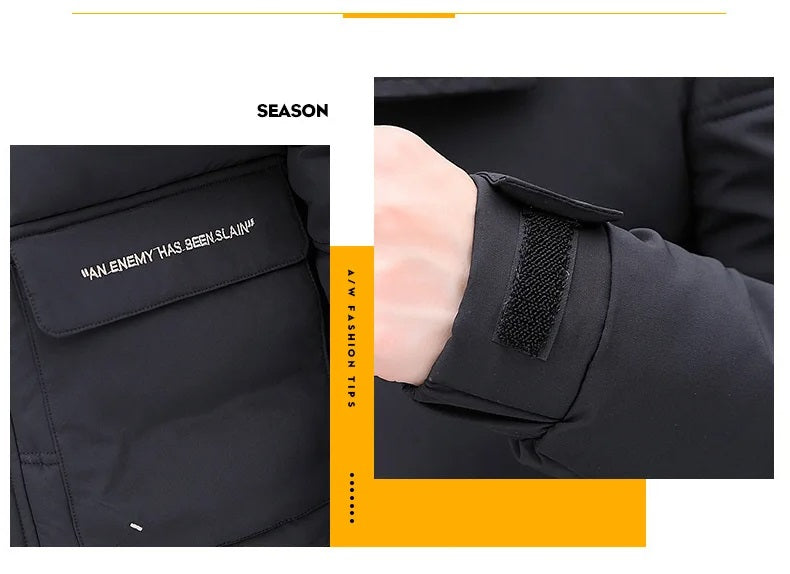 DAN | Premium Wattierte Winterjacke für Herren