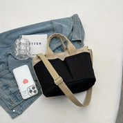 Isabel | Stilvolle Canvas Tote-Schultertasche