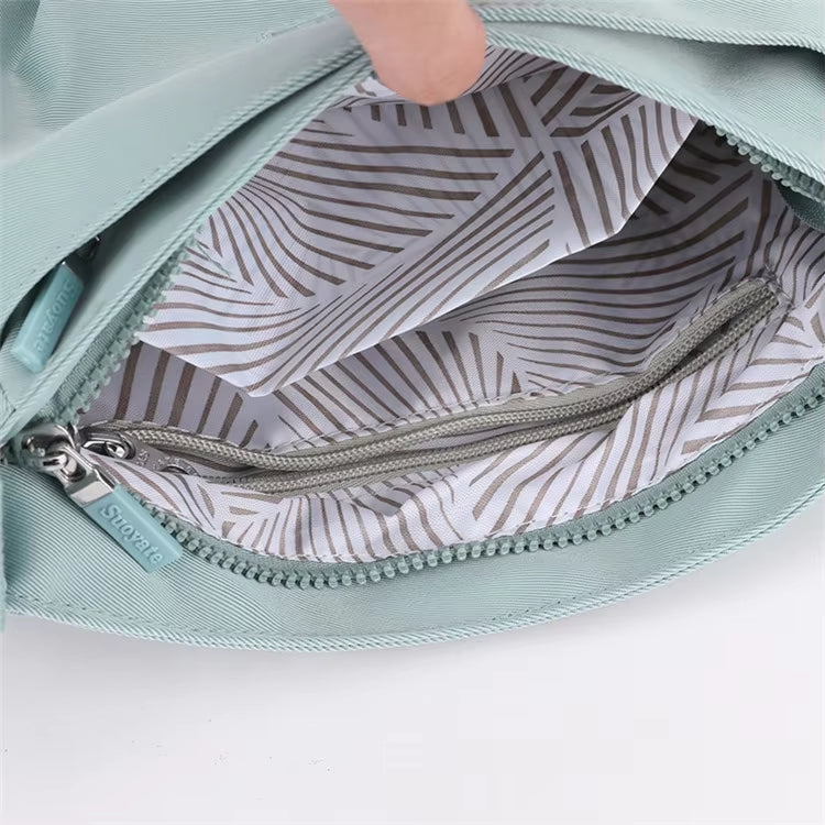 Isla | Nylon Mehrfach-Taschen Umhängetasche