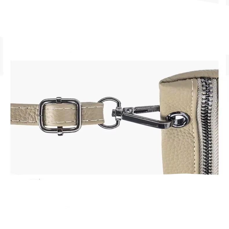 Elena | Kleine kompakte Schultertasche aus Kunstleder