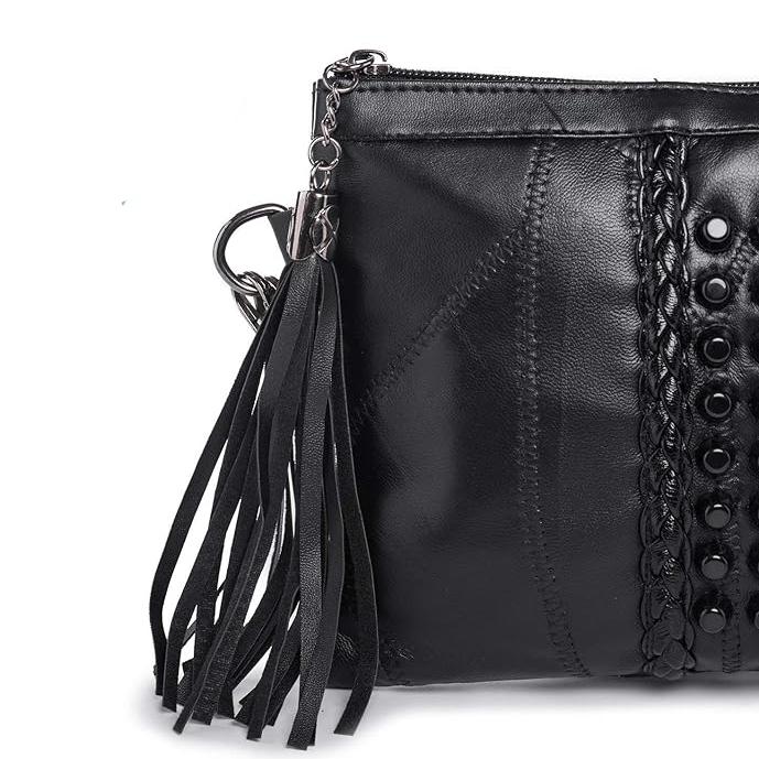 Sanne | Leder Crossbody Schultertasche für Damen