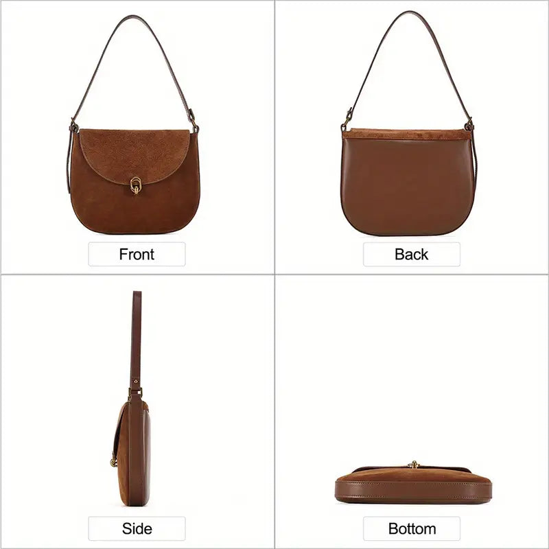 Amelia | Schicke Echte Leder Kleine Crossbody Sling Tasche