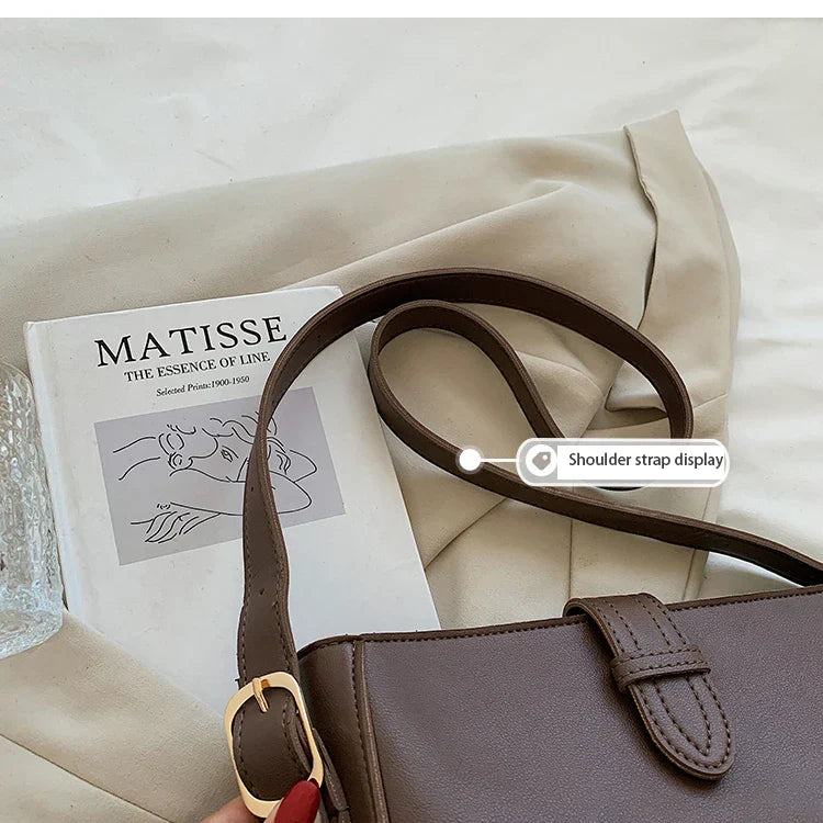 Sophie | Große Kapazität PU Leder Crossbody Schultertasche