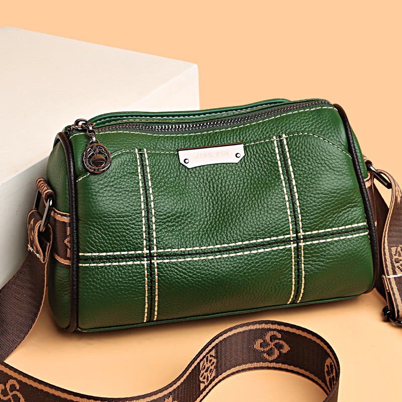 Sophie | Kompakte Triple-Zip Crossbody Tasche