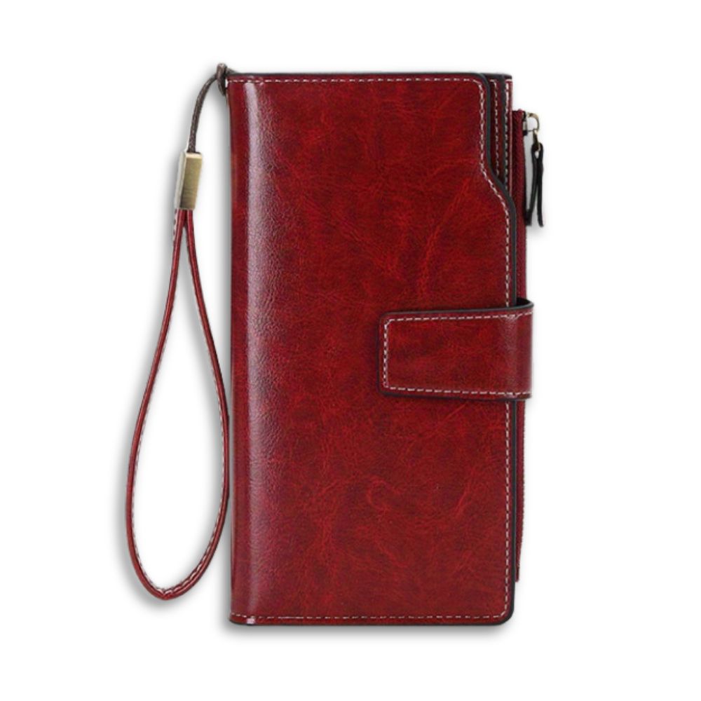 Dulce | RFID-sichere Reisetasche | Mehrfachfach Vintage Clutch