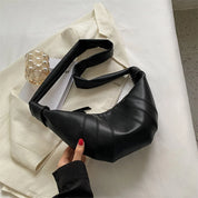 Sofie | Elegante halbrunde PU-Ledertasche für Damen