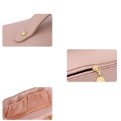 Hadlee | Damen Multifunktionale PU-Leder Kosmetik Make-up Kulturbeutel