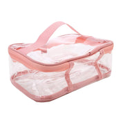 Braelyn | Mit Reißverschluss Wasserdichte Klarsicht Reise Make-up Kosmetik Kulturbeutel