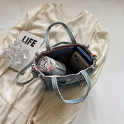 Eva | Stilvolle Denim Mini Crossbody Schultertasche