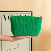 Miller | Stilvoller Chic Gestreifter Modischer Makeup-Beutel