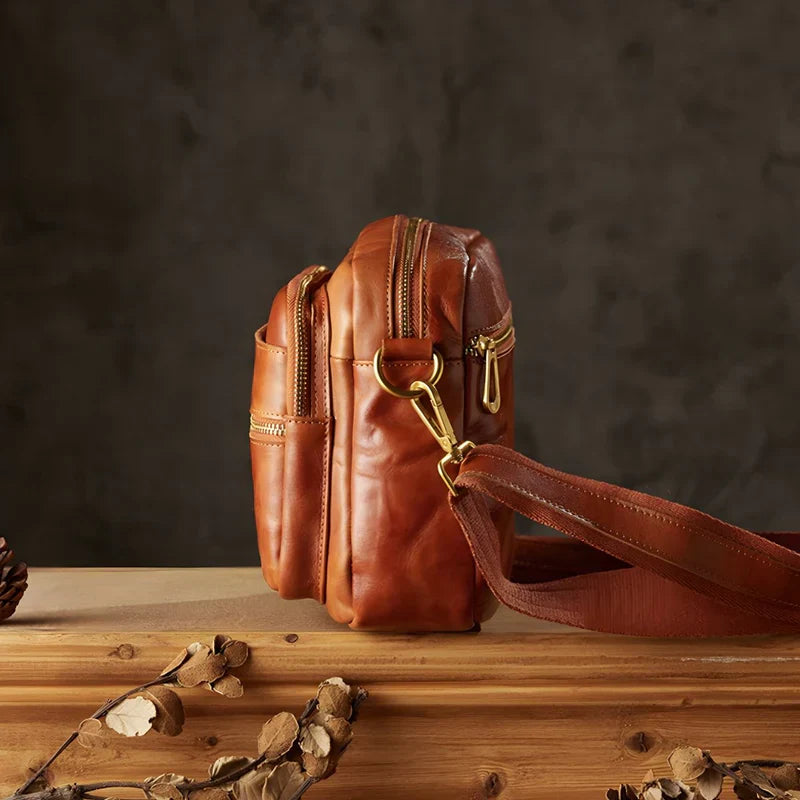 Ethan | Herren  Weinlese Crossbody Sling Tasche