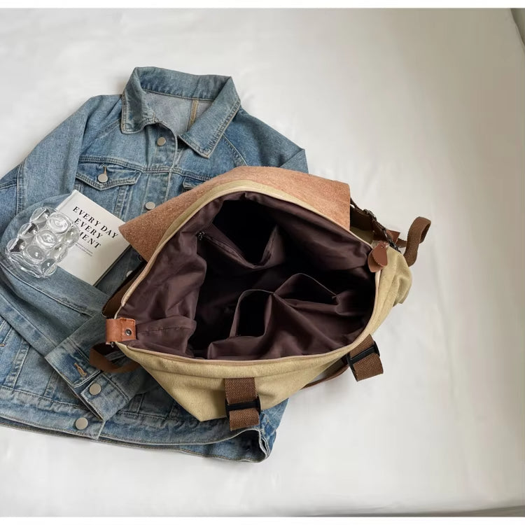 Sophie | Retro-Leinwand Große Kapazität Crossbody Umhängetasche