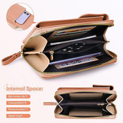 Lana | Damen Mini Leder Crossbody Handytasche