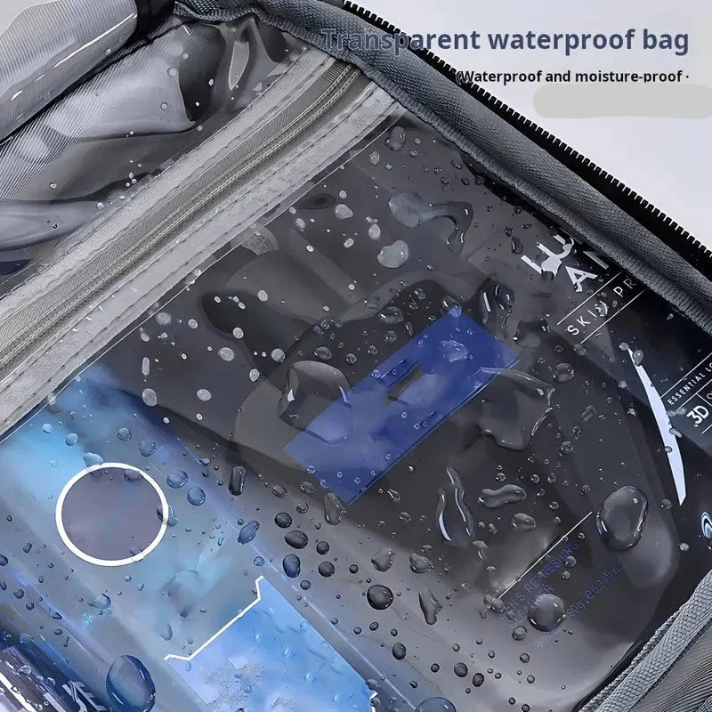 Lilianna | Bequeme und praktische Mehrschichtige Kosmetiktasche