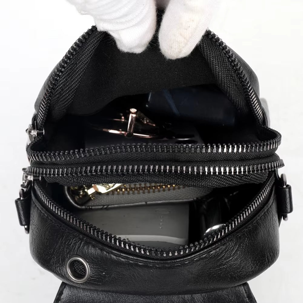 Luna | Mini Vegane Leder Umhängetasche