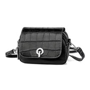 Nova | Croco-Muster Leder Crossbody Mini Sling Tasche