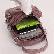 Sophie | Minimalistische Nylon Schultertasche