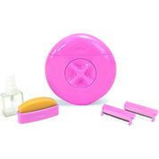 Mini tragbarer 3-in-1-Elektrorasierer für Frauen-glatte Haut Lady Rasierer-2