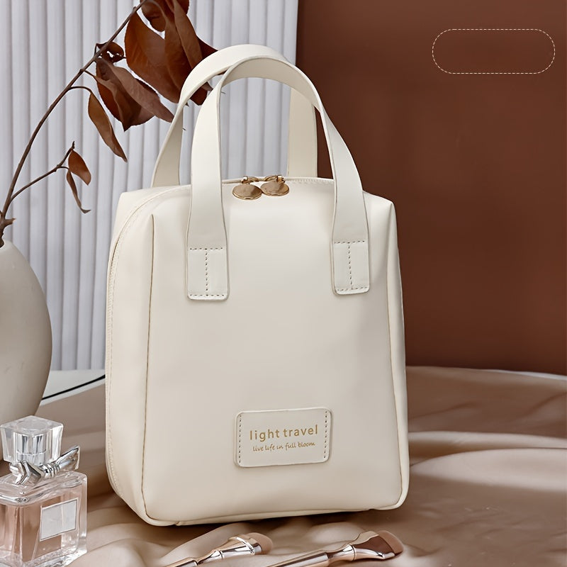 Adele | Elegante kompakte reisefreundliche Make-up-Tasche