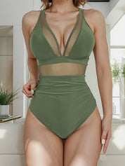 Fina | Raffiniertes Mesh-Badeoutfit – Definiere Deinen Sommerlook