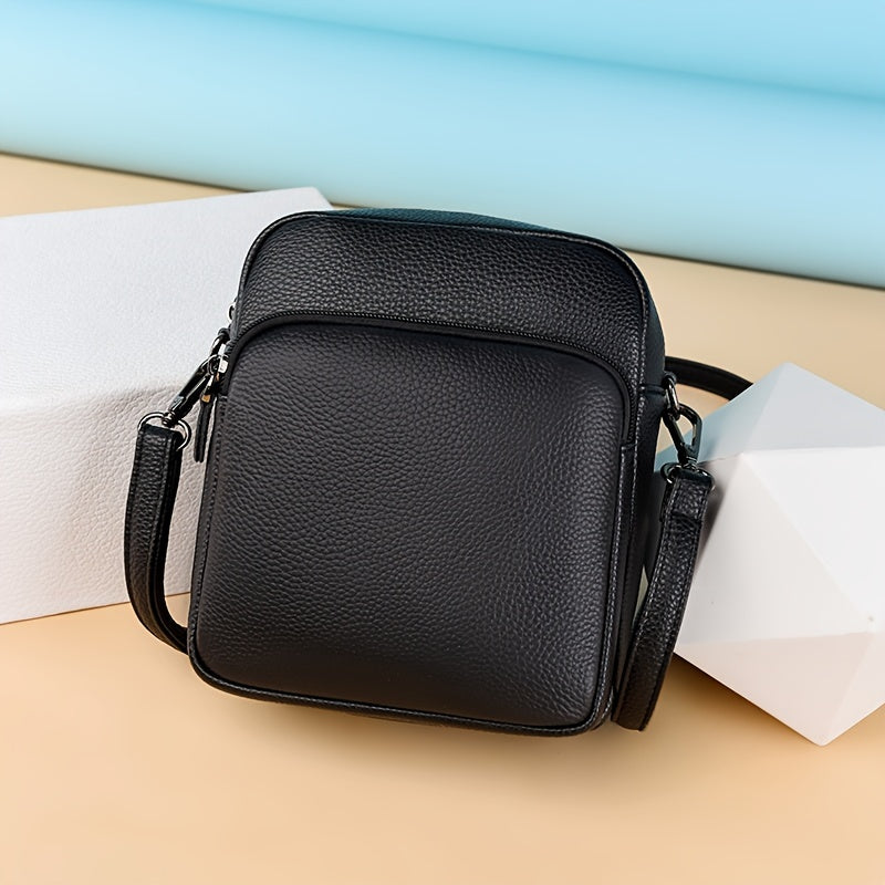 Lena | Leder Schultertasche aus echtem Leder