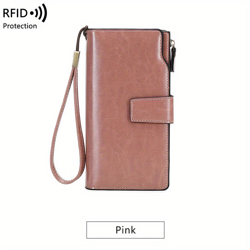 Dulce | RFID-sichere Reisetasche | Mehrfachfach Vintage Clutch