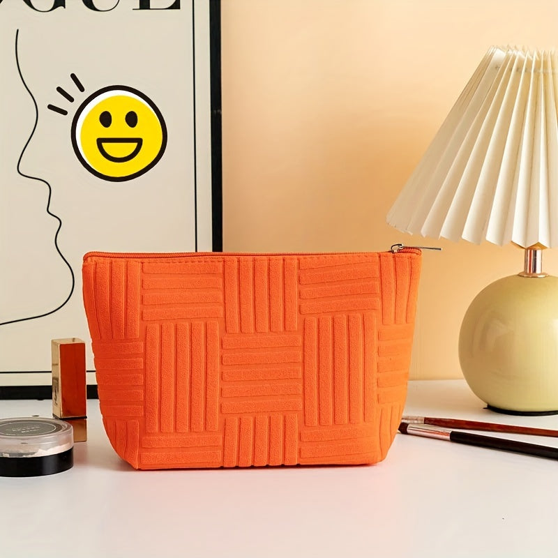 Miller | Stilvoller Chic Gestreifter Modischer Makeup-Beutel