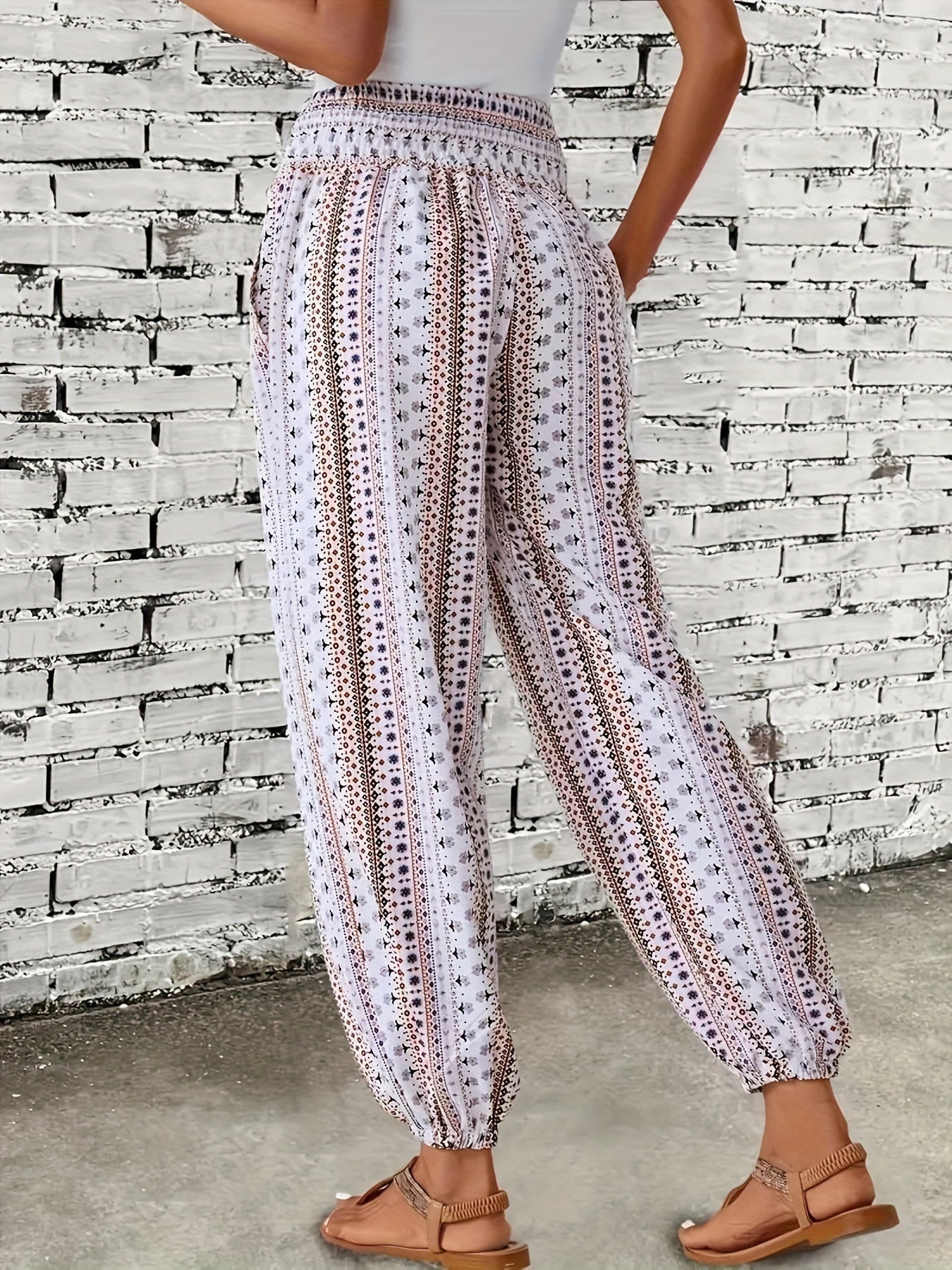 Amelie | High-Waist Hose – Boho-Chic für Deine Garderobe