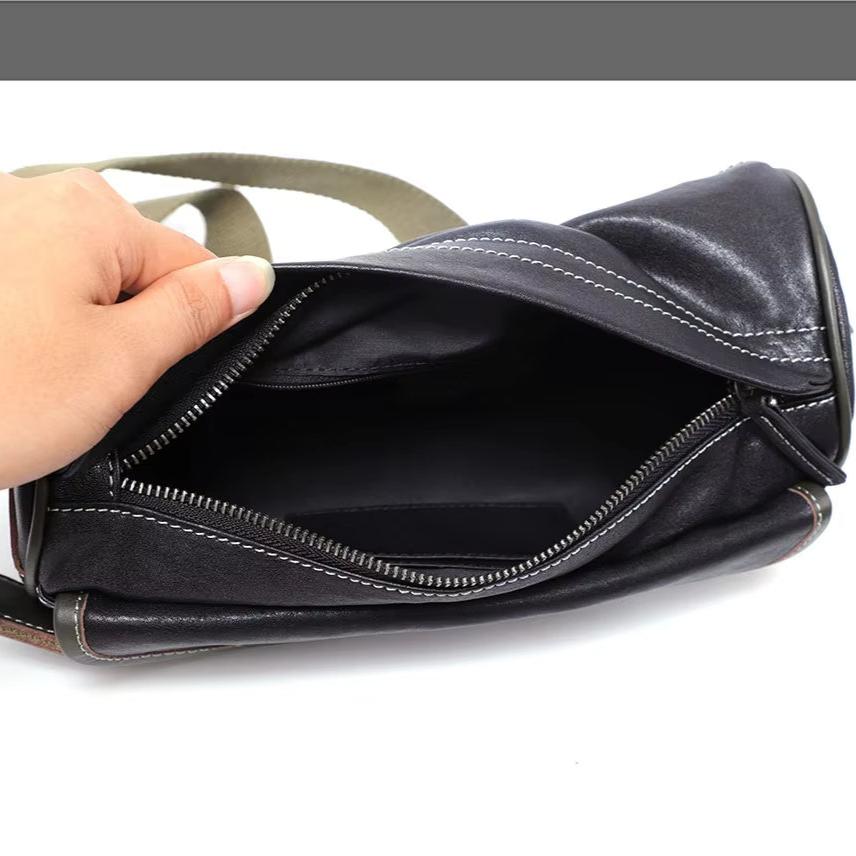 Elias | Premium Schultertasche aus Kunstleder