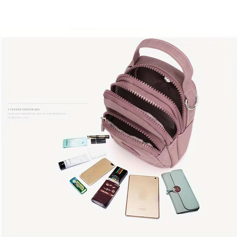 Sophie | Minimalistische Nylon Schultertasche