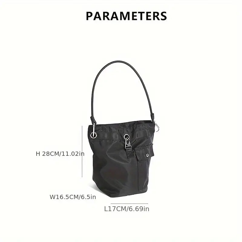 Ella | Vielseitige Nylon Kleine Crossbody Sling Tasche