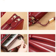 Naya | RFID Leder Telefon Tasche Clutch Reisebrieftasche