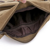 Max | Canvas Messenger Schultertasche