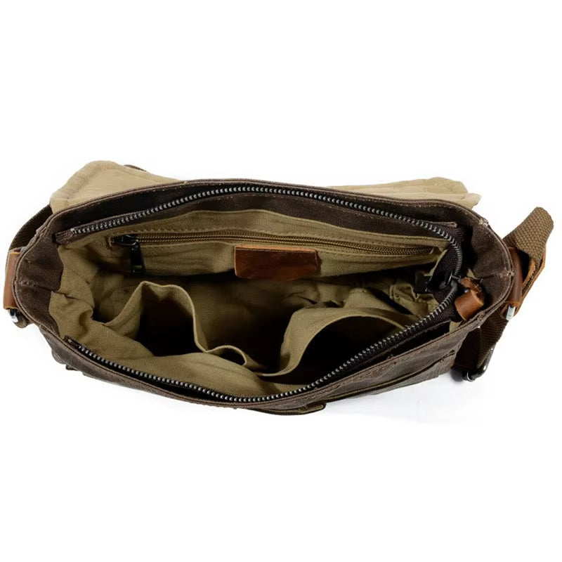 Lars | Retro Canvas Reis Schultertasche