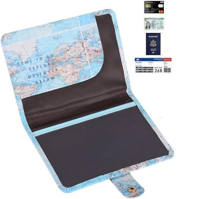 Kinslee | Klassischer Leder Reisepasshalter