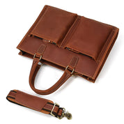 Jack | Herren Vintage Leder Reise Crossbody Messenger Handtasche