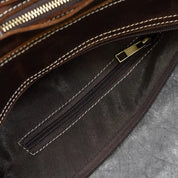 Zion | Retro Crazy Horse Leder Crossbody Sling Reisetasche