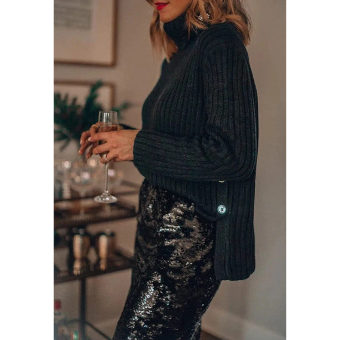 Amelie | Eleganter Paillettenrock – Perfekt für Festliche Anlässe