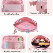 Eva | Leichtgewicht Wasserfeste Crossbody Bauchtasche