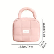 Andie | Gepolsterte, gesteppten Reise-Make-up Kosmetiktasche