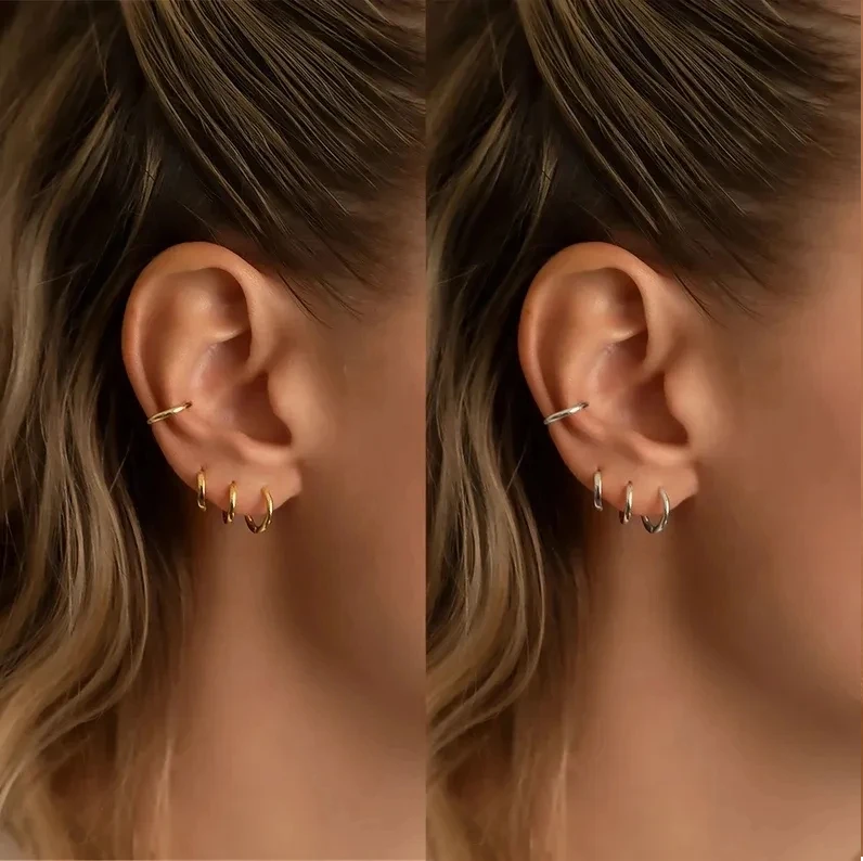 Tricia | Dezente Goldene Ohrringe – Ideal für Jeden Anlass