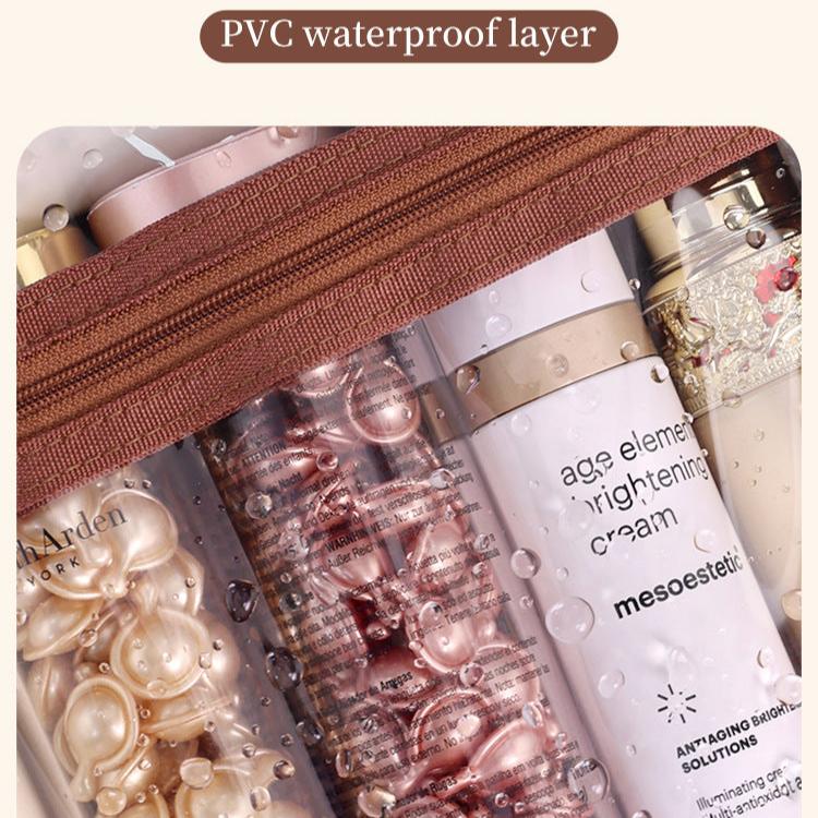 Sophia | Luxus Karierter Geräumiger Kosmetik Organizer